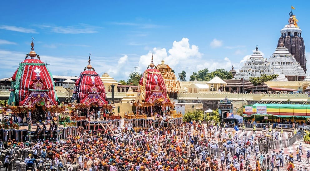 ନୀଳାଚ଼ଳରେ ଜଗନ୍ନାଥ ଙ୍କ ରଥଯାତ୍ରା