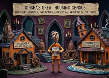 Odisha’s Great Housing Census: One Chief Minister, Two Homes, and Several Versions of the Truth