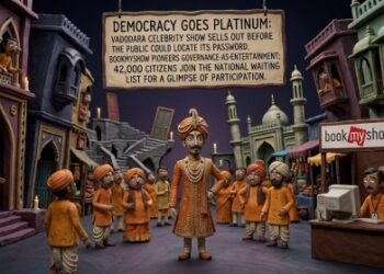 Democracy Goes Platinum: Vadodara PM Show Sells Out Before the Public Could Locate Its Password