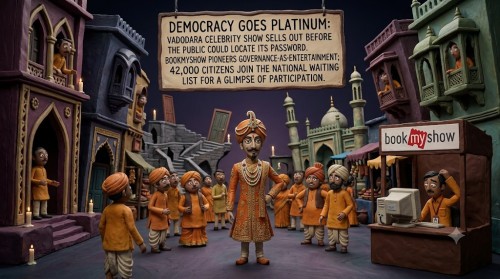 Democracy Goes Platinum: Vadodara PM Show Sells Out Before the Public Could Locate Its Password