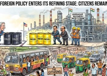 India’s Foreign Policy Enters Its Refining Stage: Citizens Remain Crude