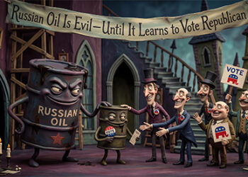 Russian Oil Is Evil—Until It Learns to Vote Republican